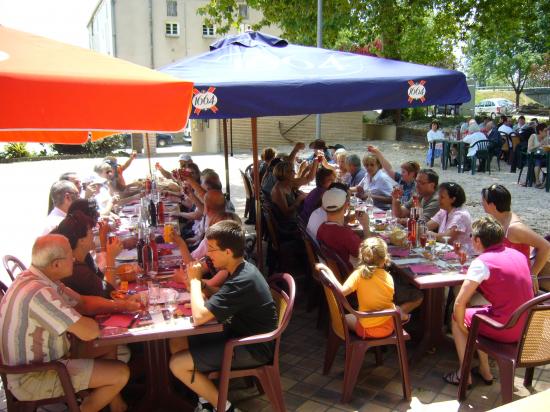 Repas de fin d'année 21 juin 2009